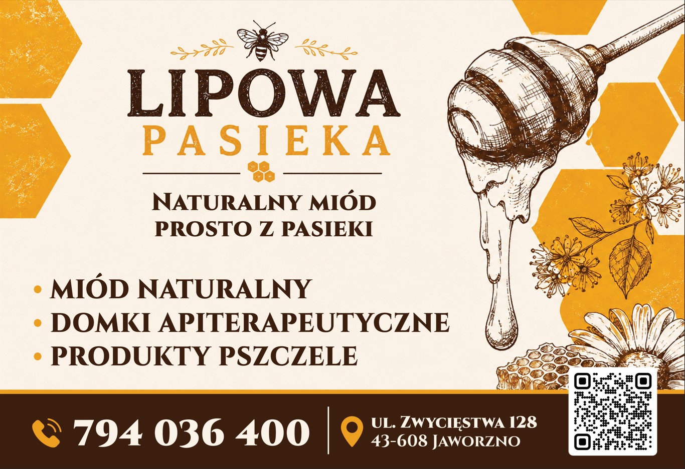 Świece z czystego wosku pszczelego LĘDZINY